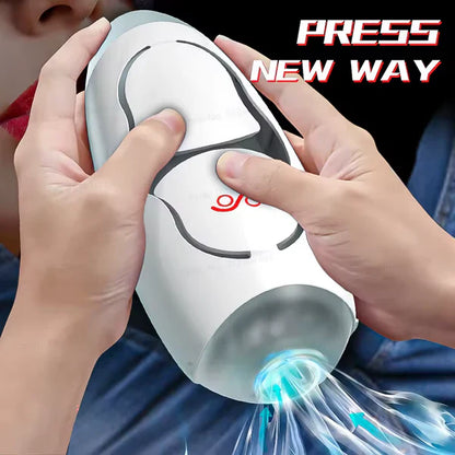 5D Pocket Pussy Penis Trainer Stroker with 360° Thrust and Rotation Movement