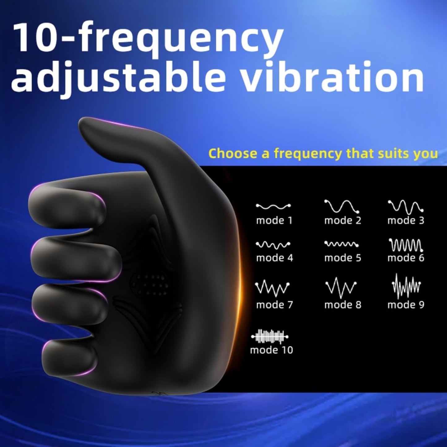360° All-Round Penis Trainer Glans Vibrator Masturbator mit 10 Vibration Modes