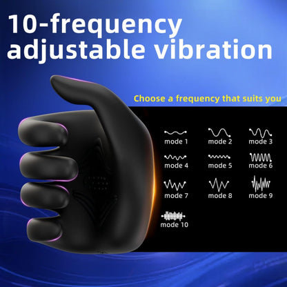 360° All-Round Penis Trainer Glans Vibrator Masturbator mit 10 Vibration Modes
