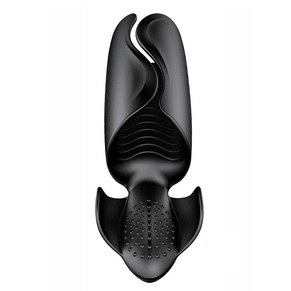 360° Wrapped Penis Traine Glans Stimulator Masturbator with 10 Pulse Vibration Modes