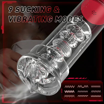 S-HANDE 2 in 1 Automatic Suction Penis Pump