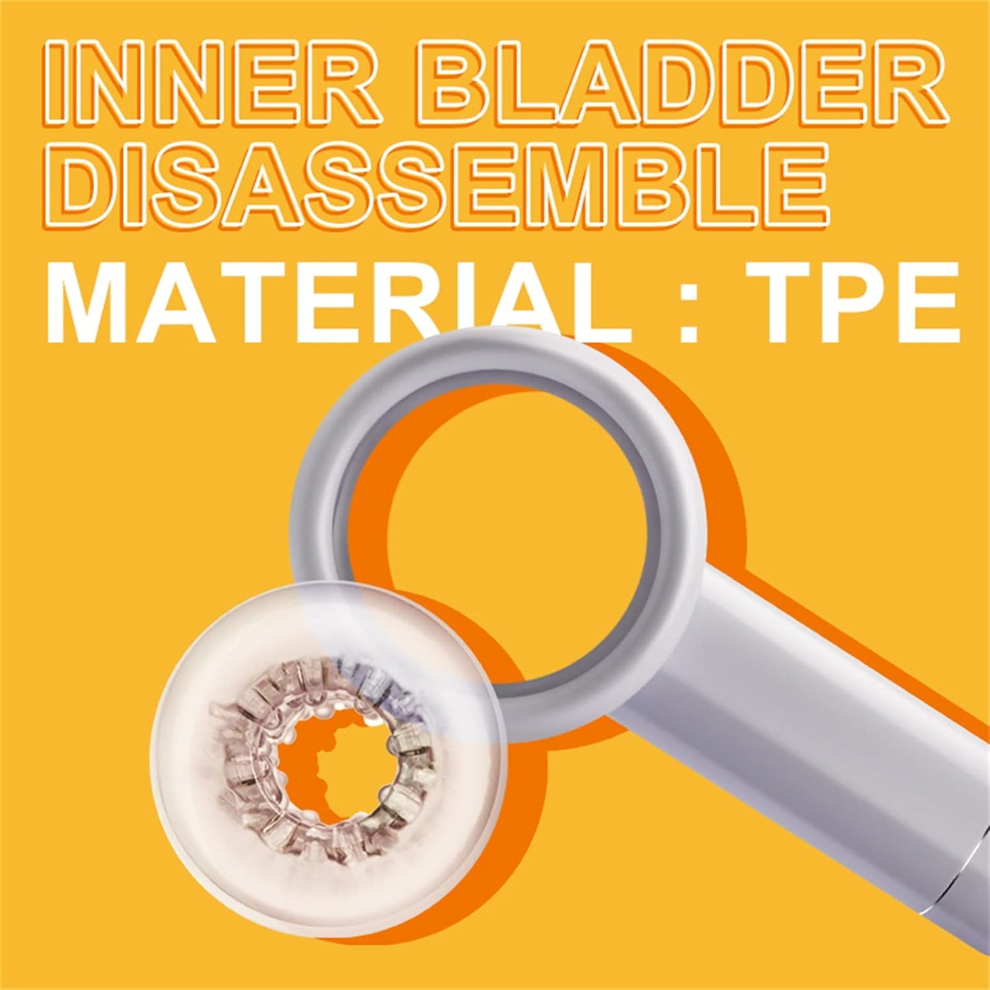 Dual Open-Ended Automatic Masturbator Blowjob with 7 Thrusting Modes