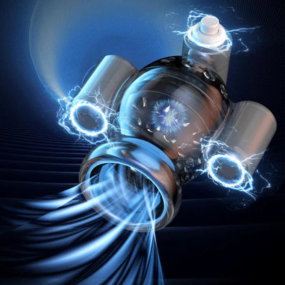 Electric Penis Trainer Massager Glans Vibrator Masturbator with 11 Vibration Modes