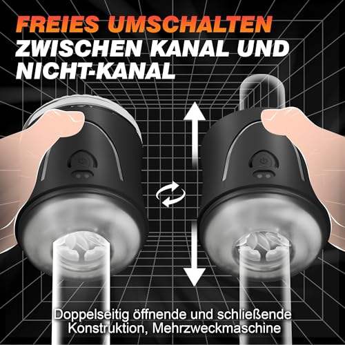 Electric Penis Trainer Vibrator Stroker Training Device Masturbator with 9 Vibration Modes