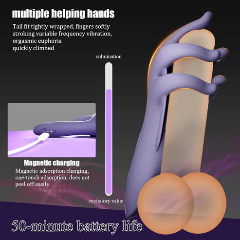 Penis Vibrator Glans Trainer Stimulator Masturbator with 10 Vibrating Patterns