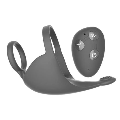 App-controlled Cock Ring Penis Trainer Vibrator Testicle Stimulator with 9 Vibration Modes