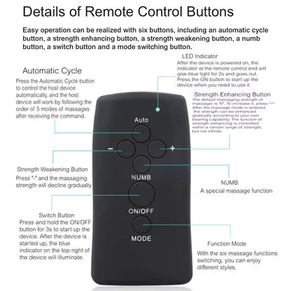 E-stim Cock Ring Extender Penis Trainer Electrotherapy Stimulatio Masturbator