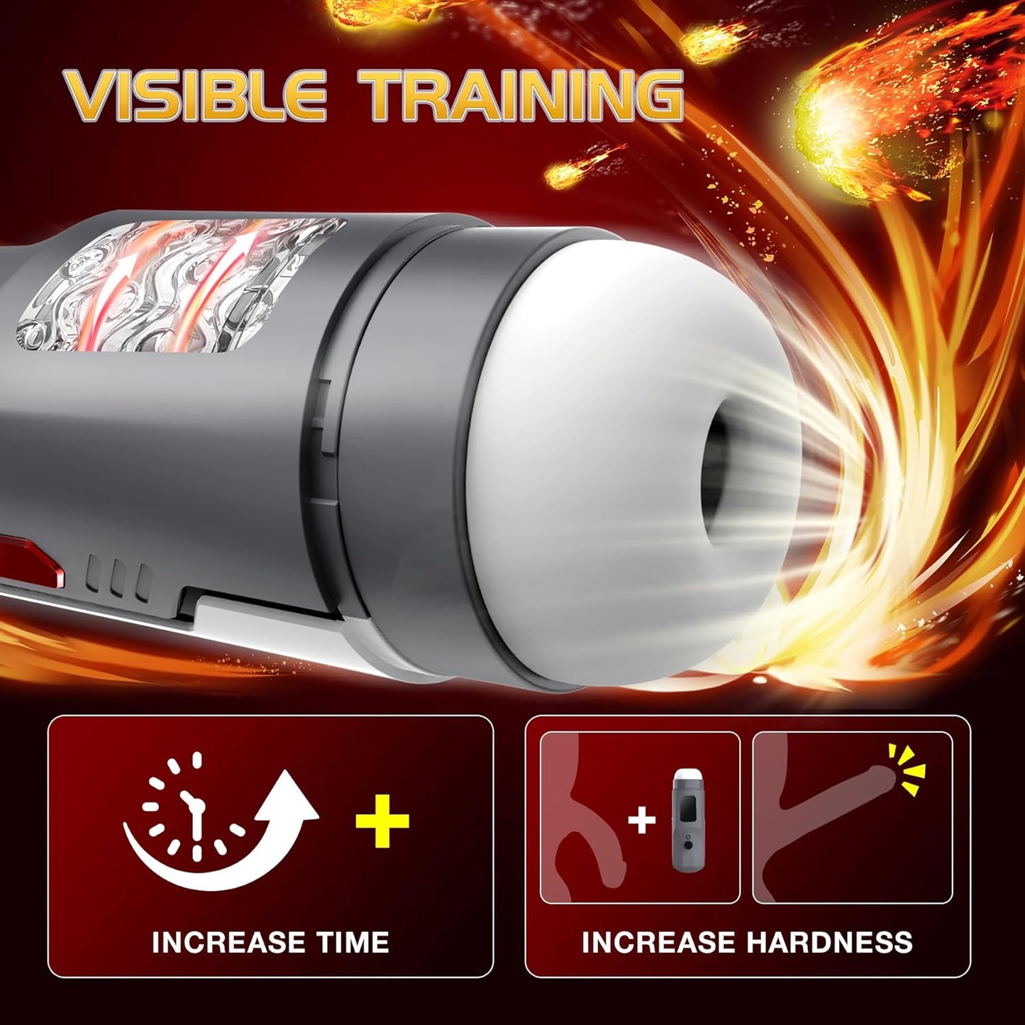 Automatic Masturbator Penis Stroker Blowjob with 5 Thrusting & Rotating