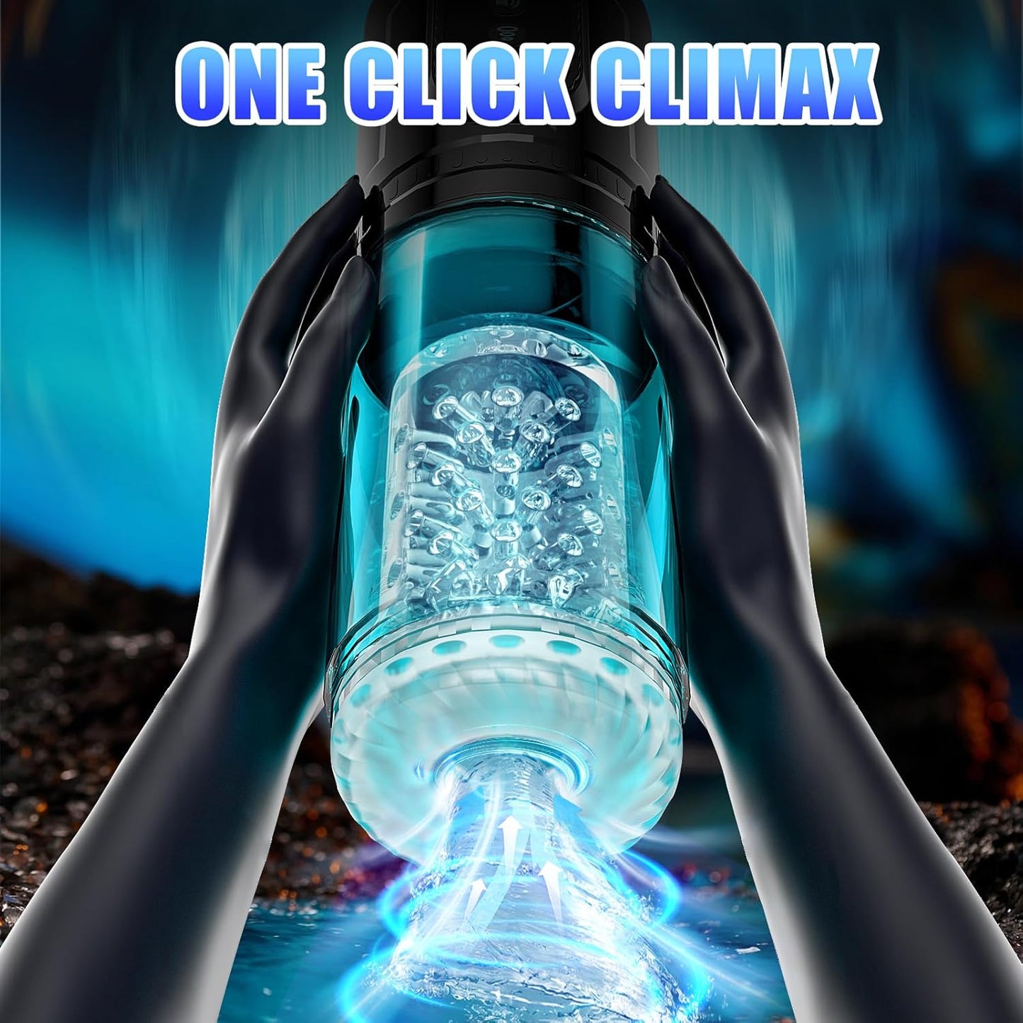 6 IN 1 AUTO Masturbator Penis Pump Blowjob with 9 Sucking & Thrusting & Rotating Modes