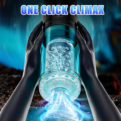 6 IN 1 AUTO Masturbator Penis Pump Blowjob with 9 Sucking & Thrusting & Rotating Modes