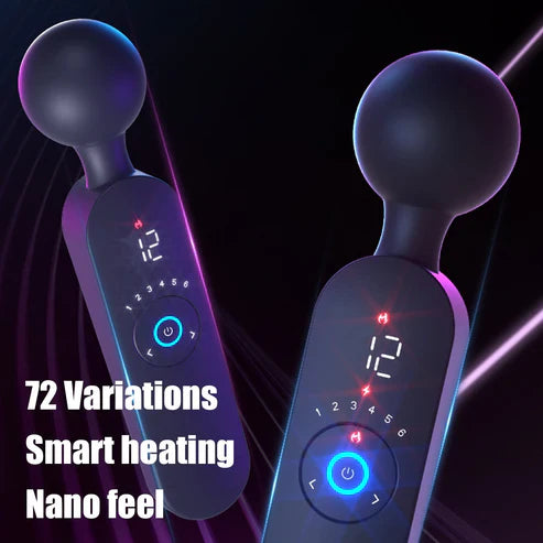 2 IN 1 Clitoris Stimulator Vibrator Massager with 72 Powerful Vibration Modes