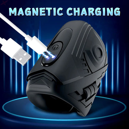 Electric Penis Trainer Glans Stimulator Masturbator with 9 Vibration Modes