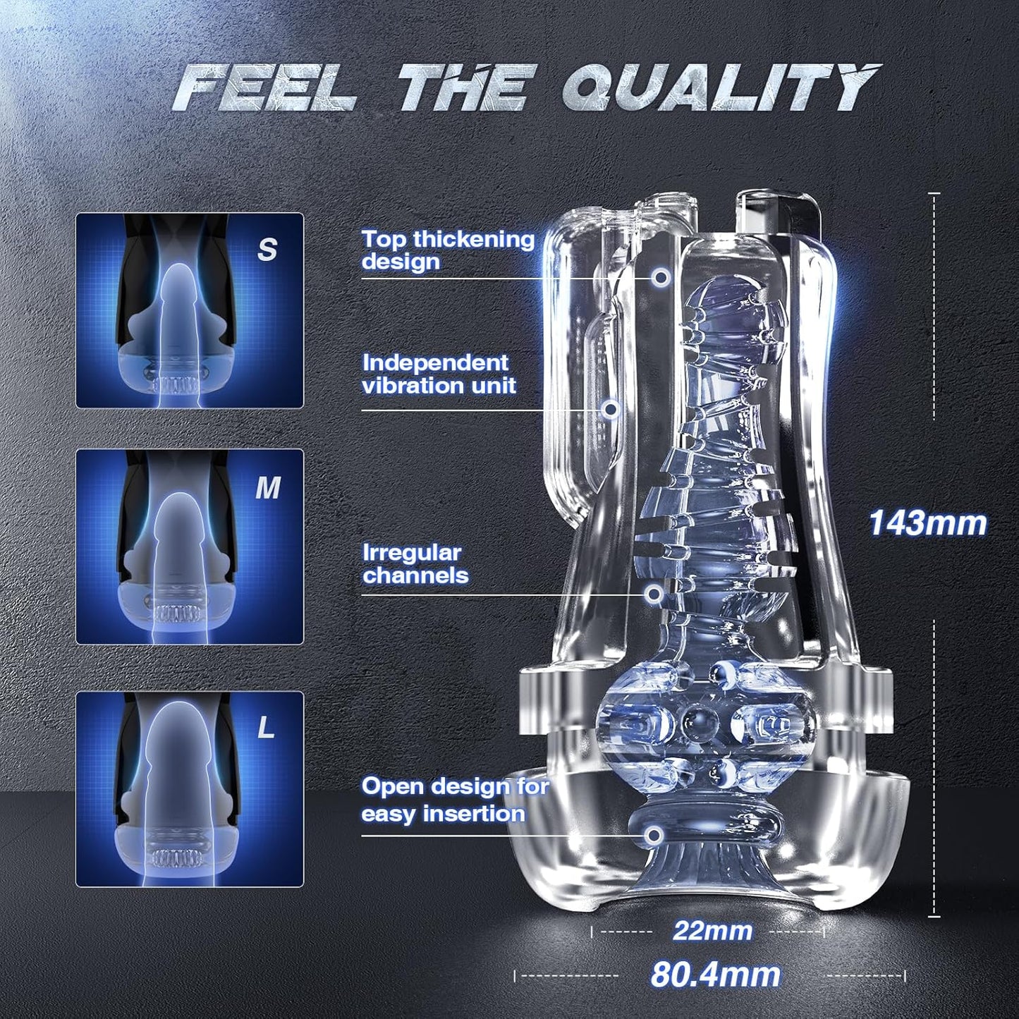 Automatic Masturbator Penis Pump Enlargers with 5 Sucking & 9 Vibrating Modes