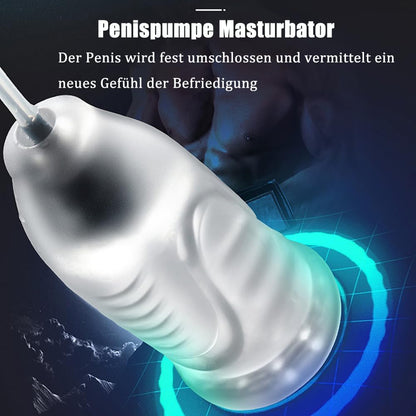 Electric Penis Trainer Pocket Pussy Masturbator with 7 Vibration & Vacuum Suction Modes
