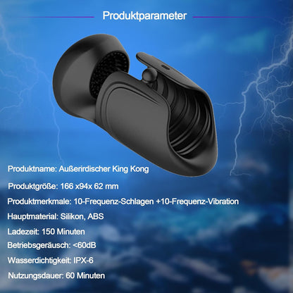 360° Full Enclosure Automatic Penis Trainer Vibrator Masturbator with 10 Vibration Modes