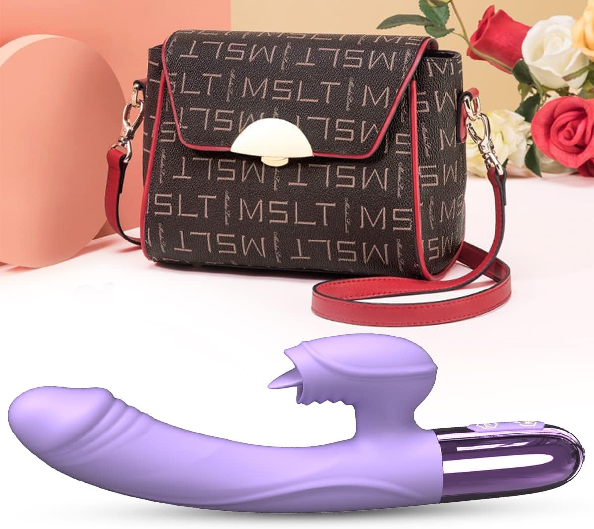 Heated G Spot Rabbit Vibrator with 10 Licking & Powerful Vibration