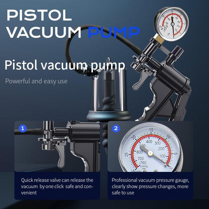 Anal Penis Vacuum Pump Prostate Massager Stimulator Masturbator Set