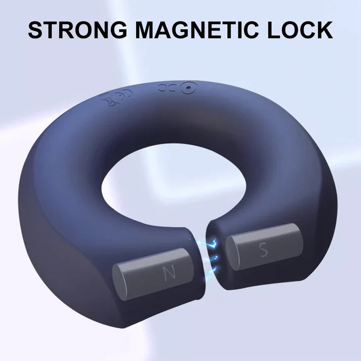 Adjustable Cock Penis Ring Glans Stimulator Delay Ejaculation with 10 Vibration Modes