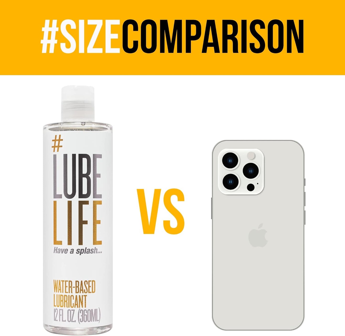 12 Fl Oz Lube Life Water-Based Personal Lubricant