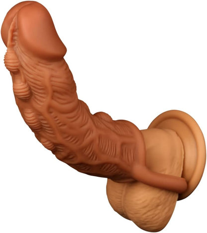 Liquid Silicone Cock Ring Penis Extension Sleeve