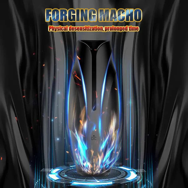 3 IN 1 Electric Penis Trainer Stroker Blowjob Masturbator with 10 Vibration Modes