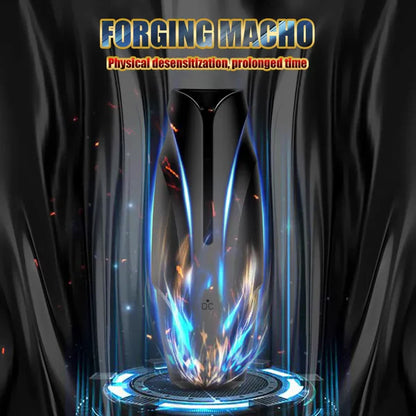 3 IN 1 Electric Penis Trainer Stroker Blowjob Masturbator with 10 Vibration Modes