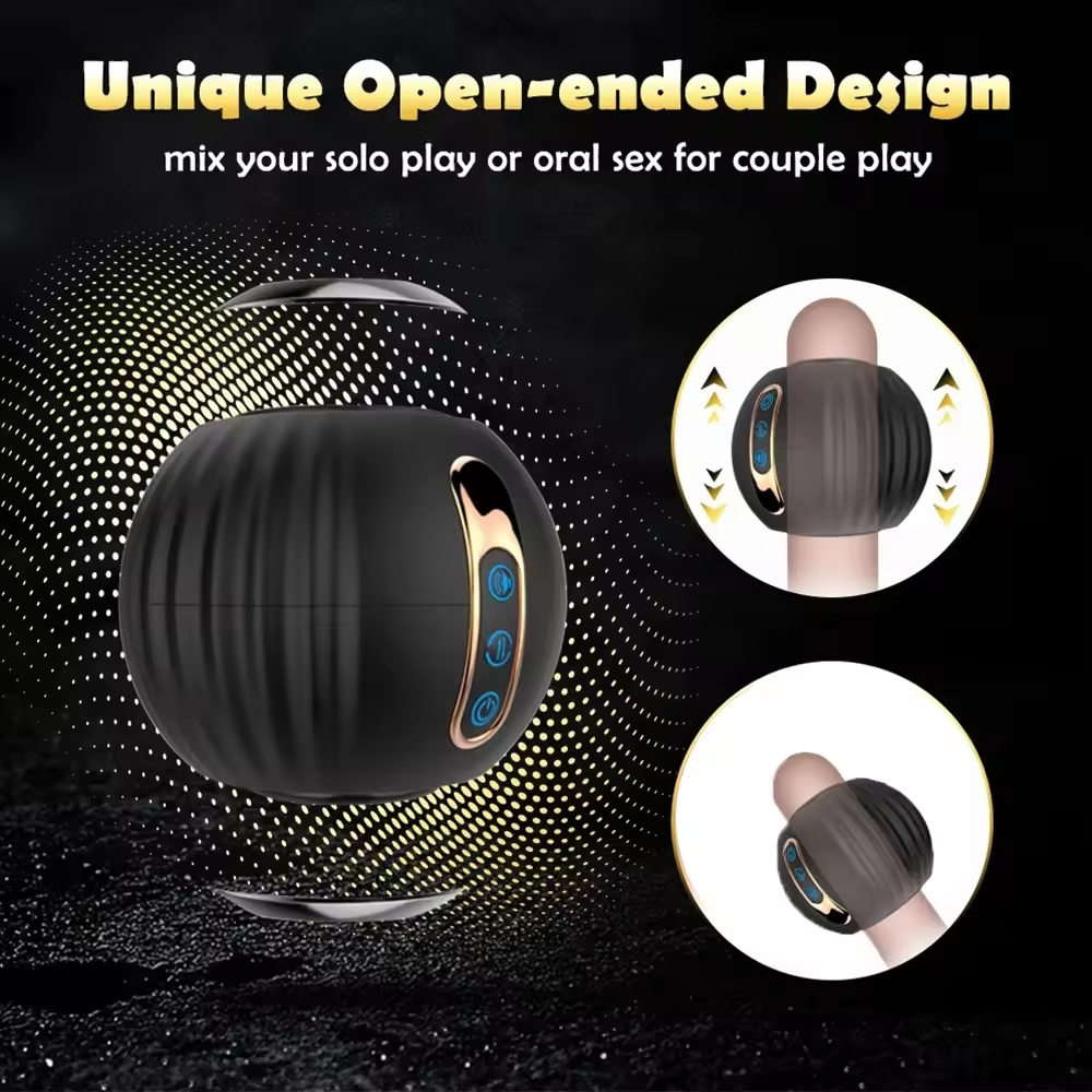 High-tech Automatic Masturbator Stroker with 8 Rotation & Telescopic Modes