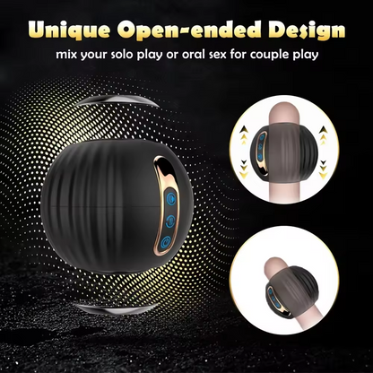 High-tech Automatic Masturbator Stroker with 8 Rotation & Telescopic Modes