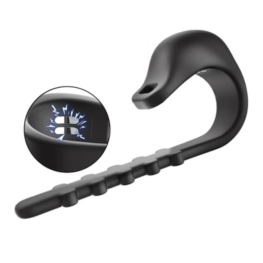 Adjustable Cock Ring Penis Trainer Glans Stimulator with 5 Elektro Shock Modes