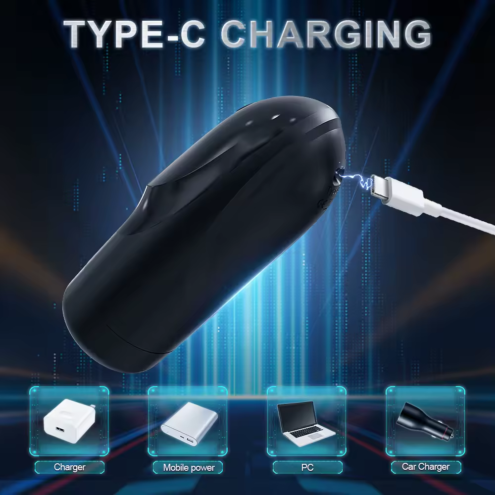 Automatic Masturbator Pocket Pussy Stroker with 3 Vibration Modes