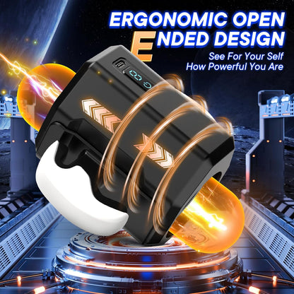 Open Ended  Automatic Masturbator Stroker Blowjob with 7 Thrusting & 7 Rotation Modes