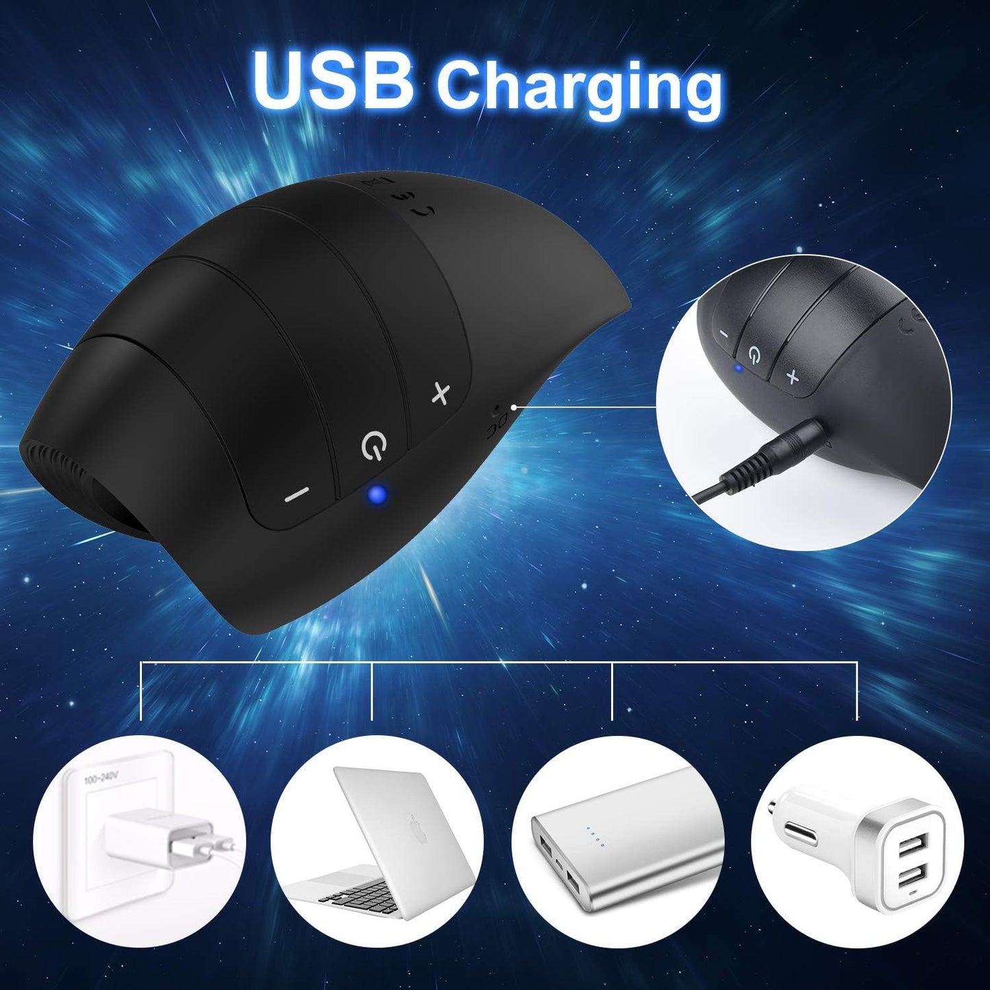 Smart Auto Penis Trainer Oral Massage Stroker Masturbator with 10 Vibrating Modes