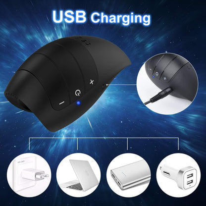 Smart Auto Penis Trainer Oral Massage Stroker Masturbator with 10 Vibrating Modes