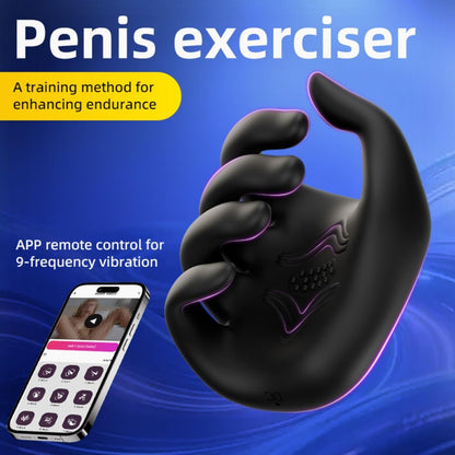 360° All-Round Penis Trainer Glans Vibrator Masturbator mit 10 Vibration Modes