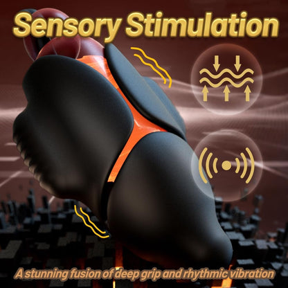 Electric Penis Trainer Glans Vibrator Masturbator with 10 Vibration Modes