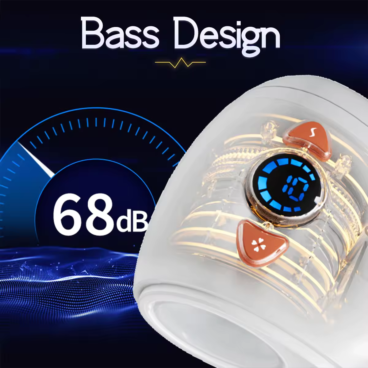 High Speed Dual Stimulation Sucking Masturbator with 10 Vibrating & Telescopic Modes