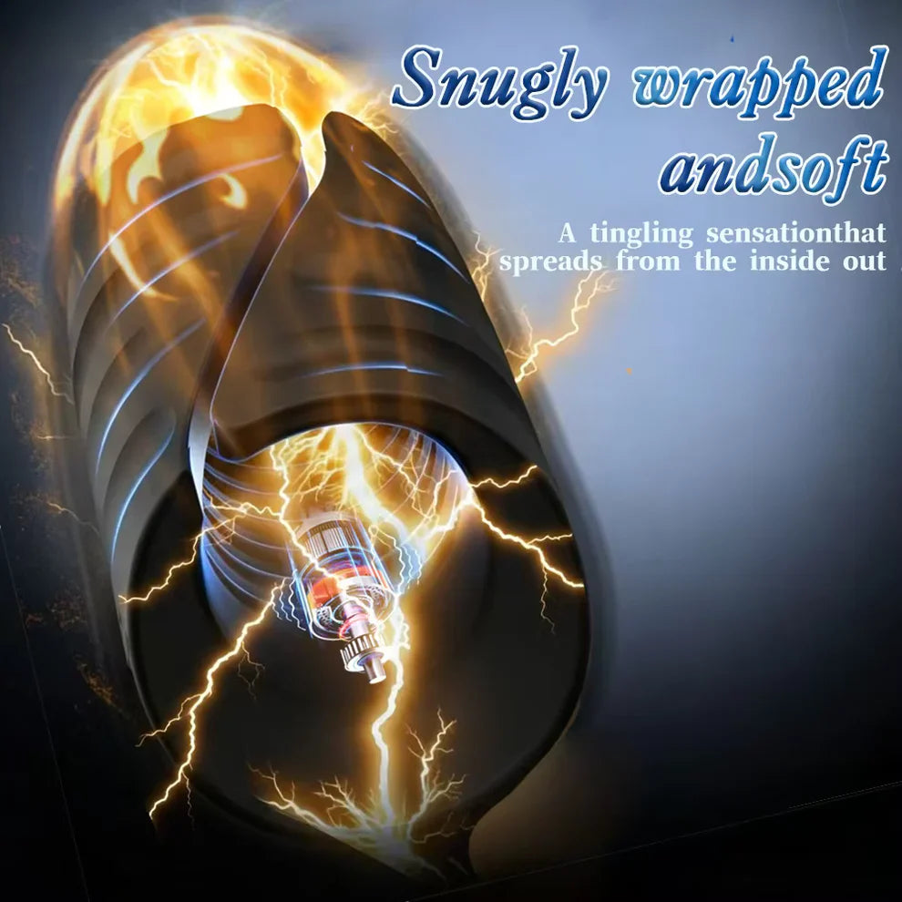 APP Control Penis Vibrator Glans Trainer Masturbator Stroker with 10 Vibrations