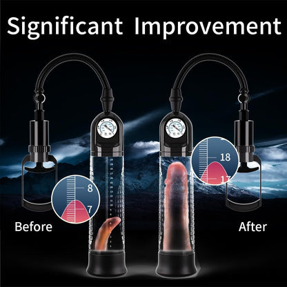 Manual Penis Vacuum Pump Enlargement Air Pressure Device
