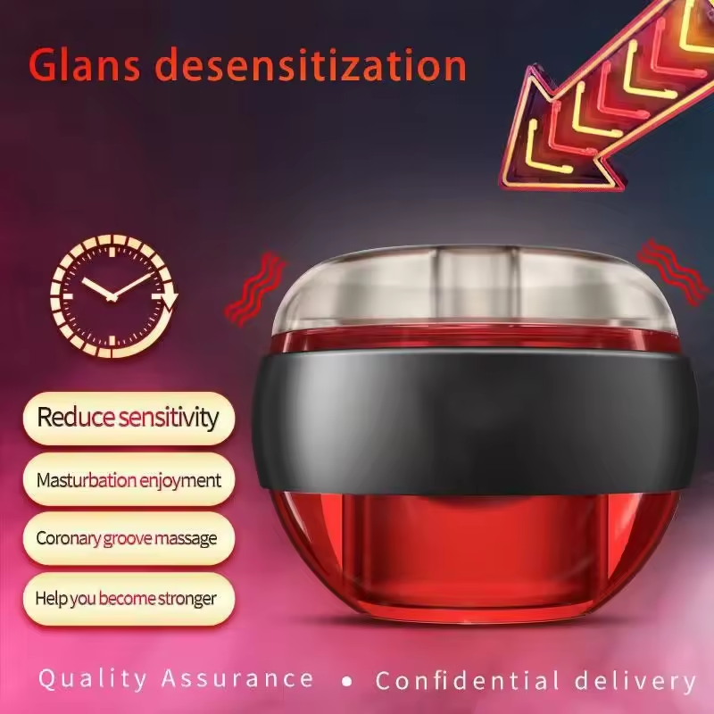 Penis Trainer Glans Exercise Delay Ejaculation Stimulator Pocket Massager Masturbator