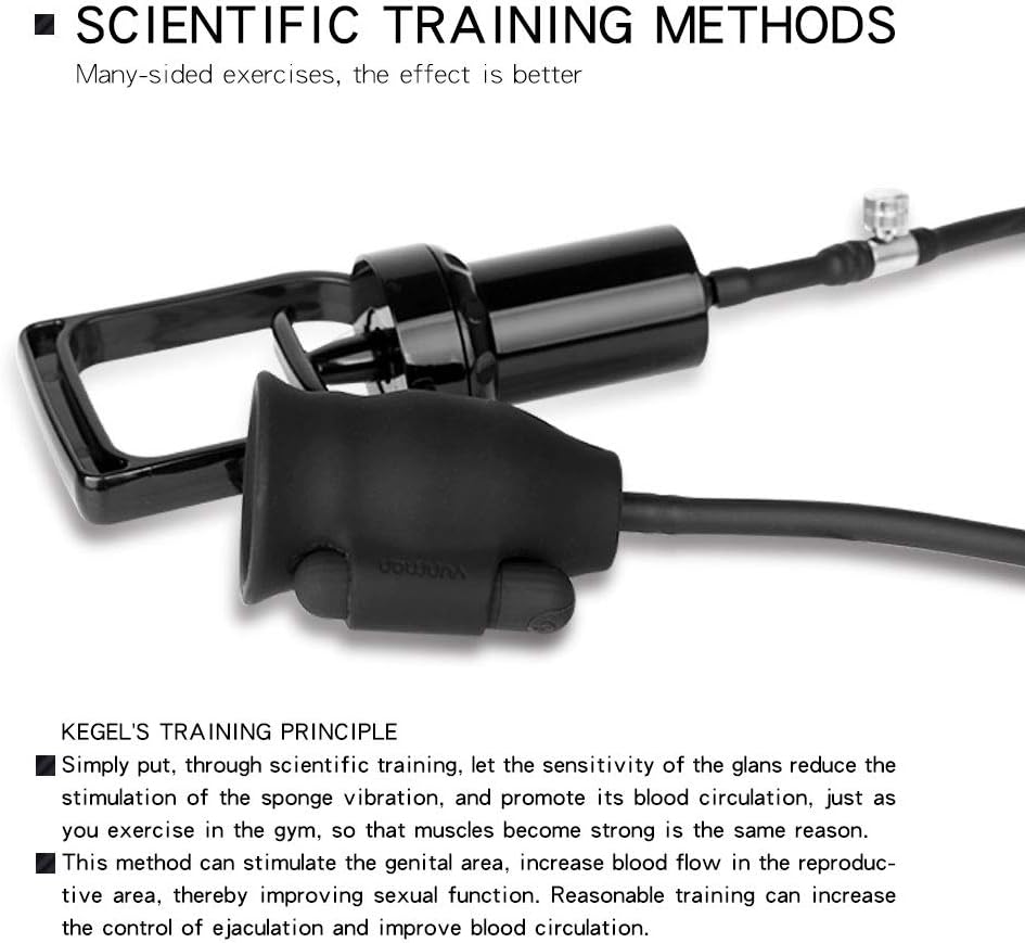 360° Precise Stimulation Vibrators Penis Glans Massager with 10 Vibration Modes