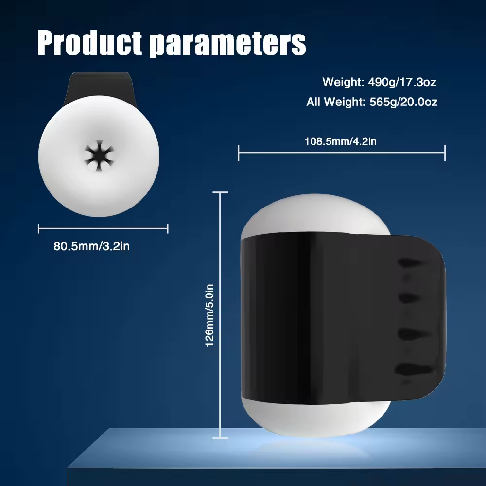 Automatic Masturbator Penis Trainer Oral Sex Machine with 9 Vibration Modes