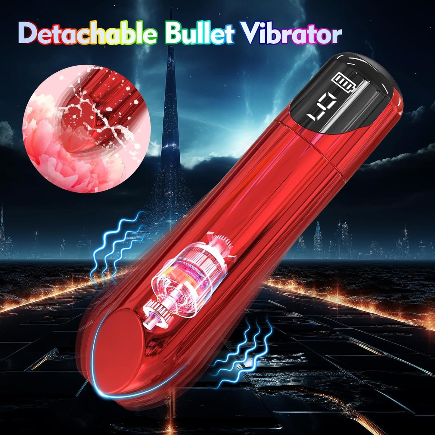 3 IN 1 Electric Penis Trainer Vibrator Stroker Masturbator with 9 Vibrating Modes