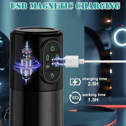 Automatic Masturbator Penis Stimulation with 9 Vibrating & Suction Modes