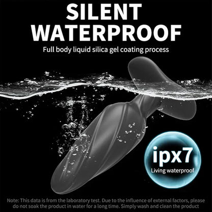 Electric Shock Anal Plug Prostate Massager with 99 Intensity Levels & 12 Frequency Modes