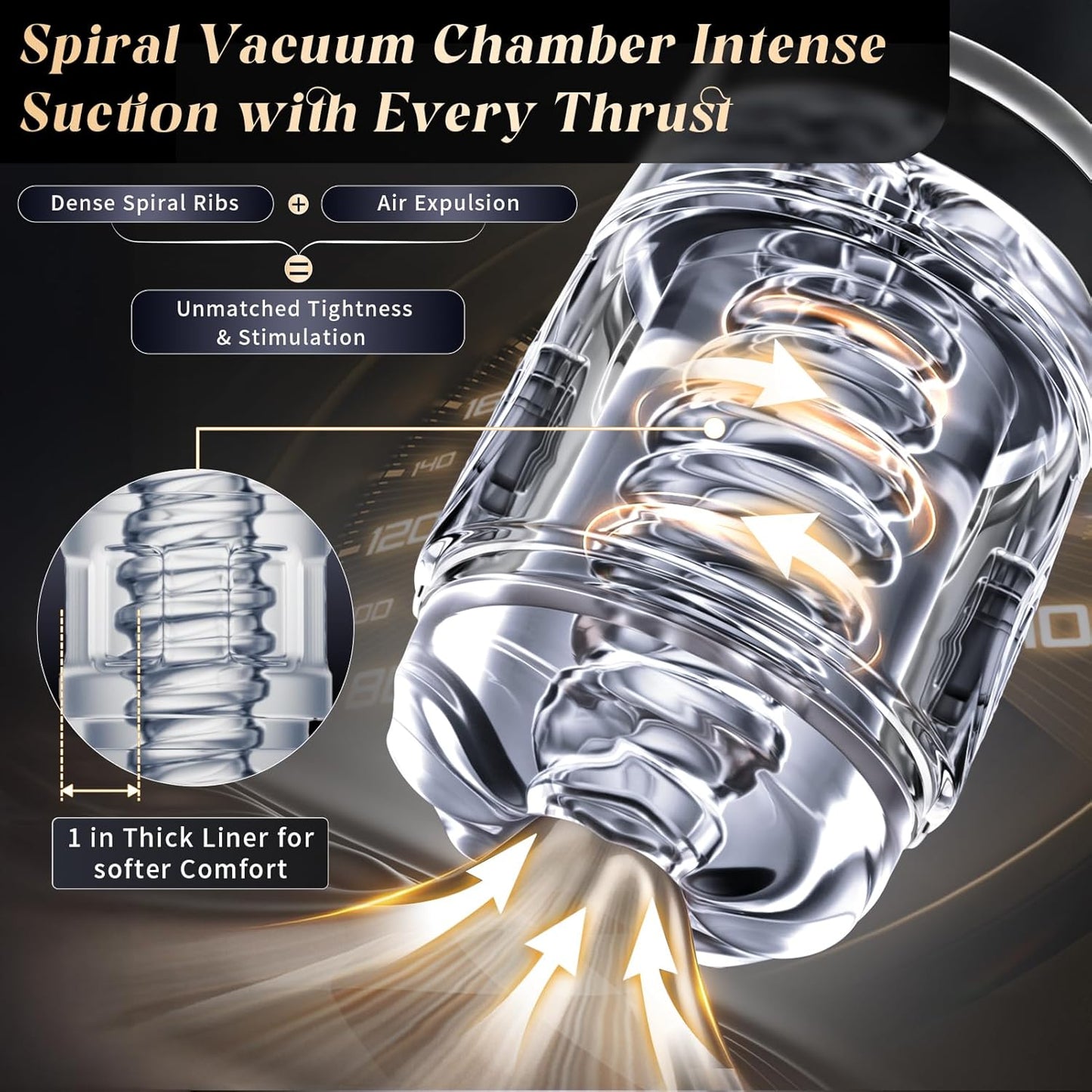 Open Ended Realistic Pocket Pussy & Blowjob Vacuum Pump Masturbator