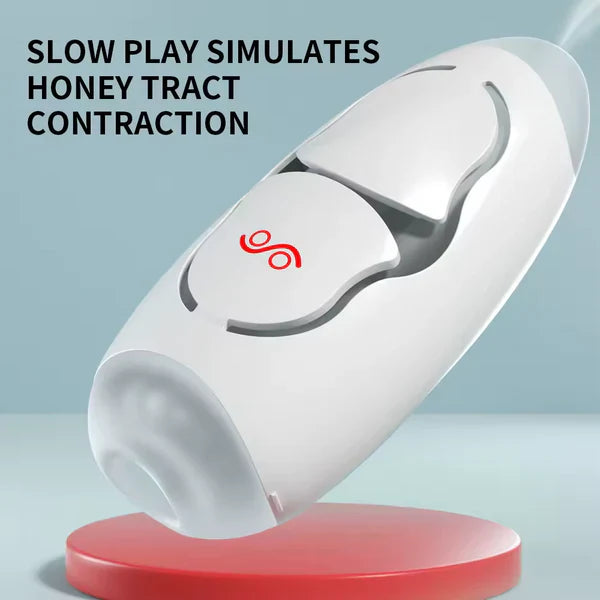 5D Pocket Pussy Penis Trainer Stroker with 360° Thrust and Rotation Movement
