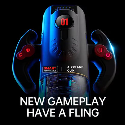 Hands-Free Automatic Sucking Male Masturbator Cup with 9 Thrusting Rotating Modes