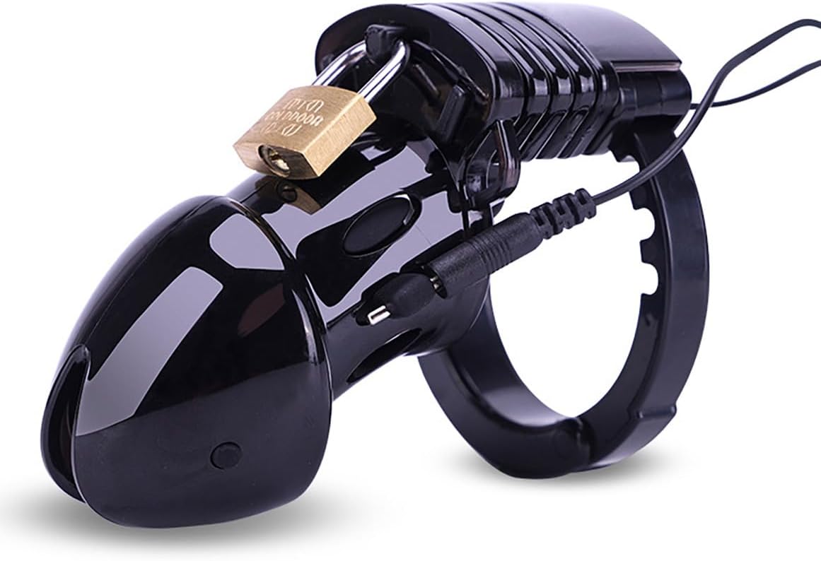 Penis Cage Sexual Electrostimulation Chastity Cock Ring Stimulator
