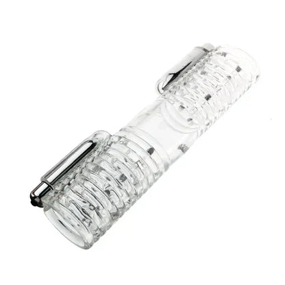 Double Stroker Electric Penis Trainer Vibrator Massager Male Masturbator