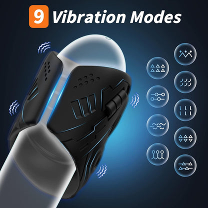 APP Control Penis Trainer Vibrator Male Masturbator with 9 Vibration Modes